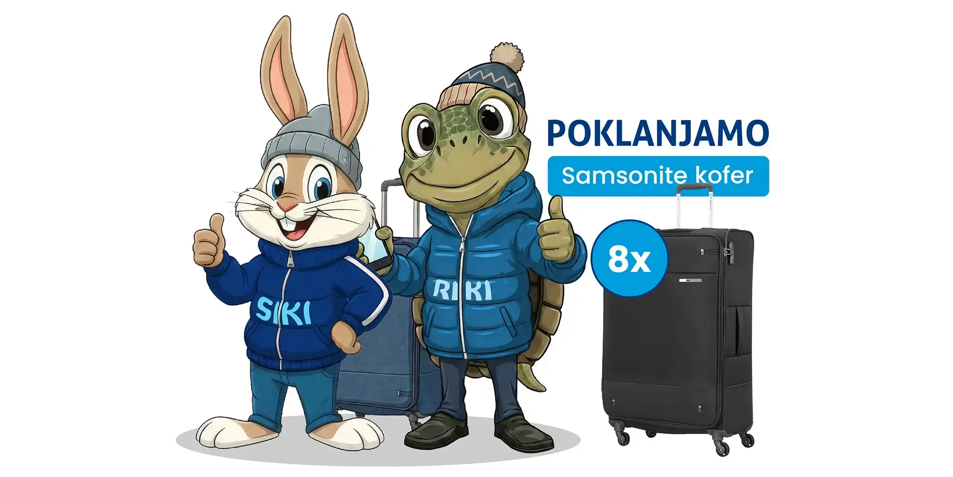 ASA CENTRAL osiguranje predstavlja Viber stikere i poklanja Samsonite kofere